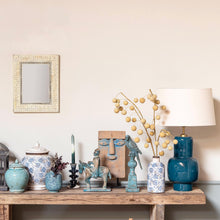 Charger l'image dans la galerie, Vase bouteille fleuri Bucolique