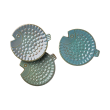 Charger l'image dans la galerie, FORELL Assiette Céladon verte