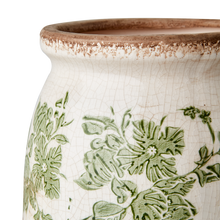 Charger l'image dans la galerie, VICTORIA vase L, Blanc/vert