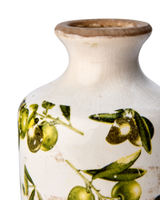 Charger l'image dans la galerie, Vase motif olives – Forme bouteille