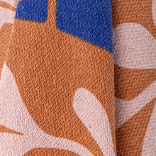 Charger l'image dans la galerie, Plaid ATLE - Terracota / bleu - Coton recyclé