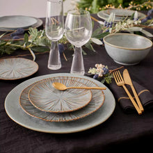 Charger l'image dans la galerie, MYSA - assiette à dessert - porcelaine - gris bleu