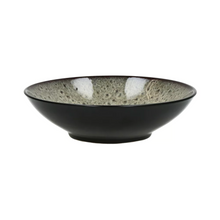 Charger l'image dans la galerie, MIRHA JASPER - bol à soupe - grès - noir/blanc