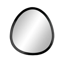 Charger l'image dans la galerie, ORGANIC - miroir en métal - noir