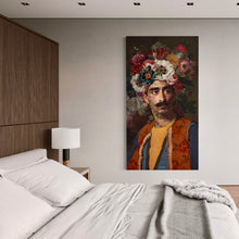 Charger l'image dans la galerie, HASSAN - Tenture murale en velours – 77 × 137 cm