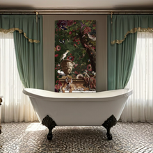 Charger l'image dans la galerie, MACHLI - Tenture murale en velours – 77 × 137 cm