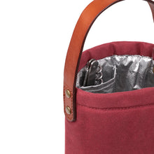 Charger l'image dans la galerie, Sac à bouteille isotherme "BANDOL" - Lie de vin