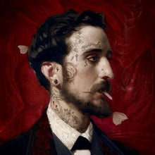 Charger l'image dans la galerie, COMTE EDUARDO - Tenture murale en velours – 77 × 137 cm