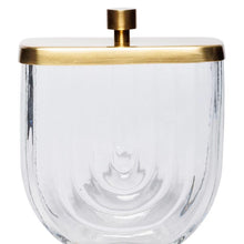 Charger l'image dans la galerie, Petit pot en verre Art deco