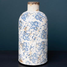 Charger l'image dans la galerie, Vase bouteille fleuri Bucolique