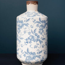 Charger l'image dans la galerie, Vase fleuri bucolique – Forme bouteille