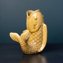 Charger l'image dans la galerie, Vase Poisson en Céramique – Couleur Moutarde