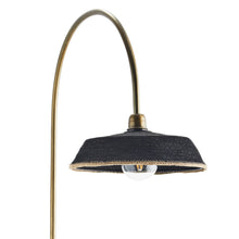 Charger l'image dans la galerie, Applique murale en Moonj et métal - Noir, Naturel, Ant. Brass