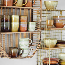 Charger l'image dans la galerie, Étagère murale en bois et métal - Ant. Brass, Naturel