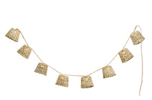 Charger l'image dans la galerie, Guirlande lumineuse avec abats-jour en bambou