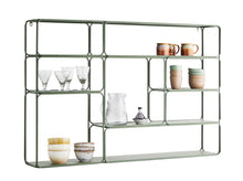 Charger l'image dans la galerie, Étagère murale en métal - Blanc cassé ou kaki