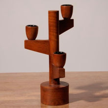 Charger l'image dans la galerie, Chandelier 3 bougies Casablanca