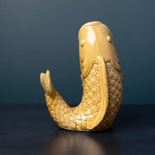 Charger l'image dans la galerie, Vase Poisson en Céramique – Couleur Moutarde