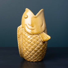 Charger l'image dans la galerie, Vase Poisson en Céramique – Couleur Moutarde