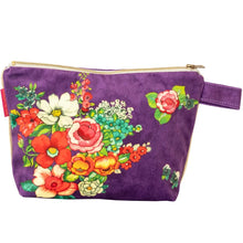 Charger l'image dans la galerie, POCHETTE VELOURS HANAMI VIOLET