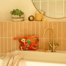 Charger l'image dans la galerie, POCHETTE VELOURS HANAMI ROSE