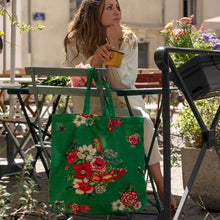 Charger l'image dans la galerie, SAC DE PLAGE HANAMI VERT