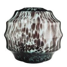 Charger l'image dans la galerie, Vase Rond En Verre Bleu et Marron