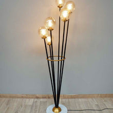 Charger l'image dans la galerie, LAMPADAIRE ARTIFICE sur socle marbre