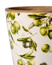 Charger l'image dans la galerie, Cache-pot motif olives – Forme évasée

