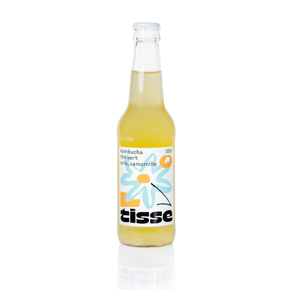 TISSE - Kombucha BIO Anis & Camomille - 330 ml