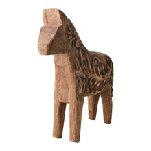 Charger l'image dans la galerie, Cheval décoratif en bois sculpté

