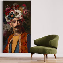 Charger l'image dans la galerie, HASSAN - Tenture murale en velours – 77 × 137 cm
