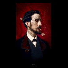 Charger l'image dans la galerie, COMTE EDUARDO - Tenture murale en velours – 77 × 137 cm
