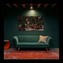 Charger l'image dans la galerie, MACHLI HORIZONTALE - Tenture murale en velours – 77 × 137 cm
