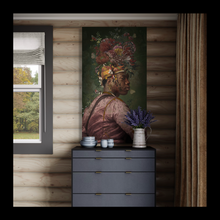 Charger l'image dans la galerie, AKEEM - Tenture murale en velours – 77 × 137 cm

