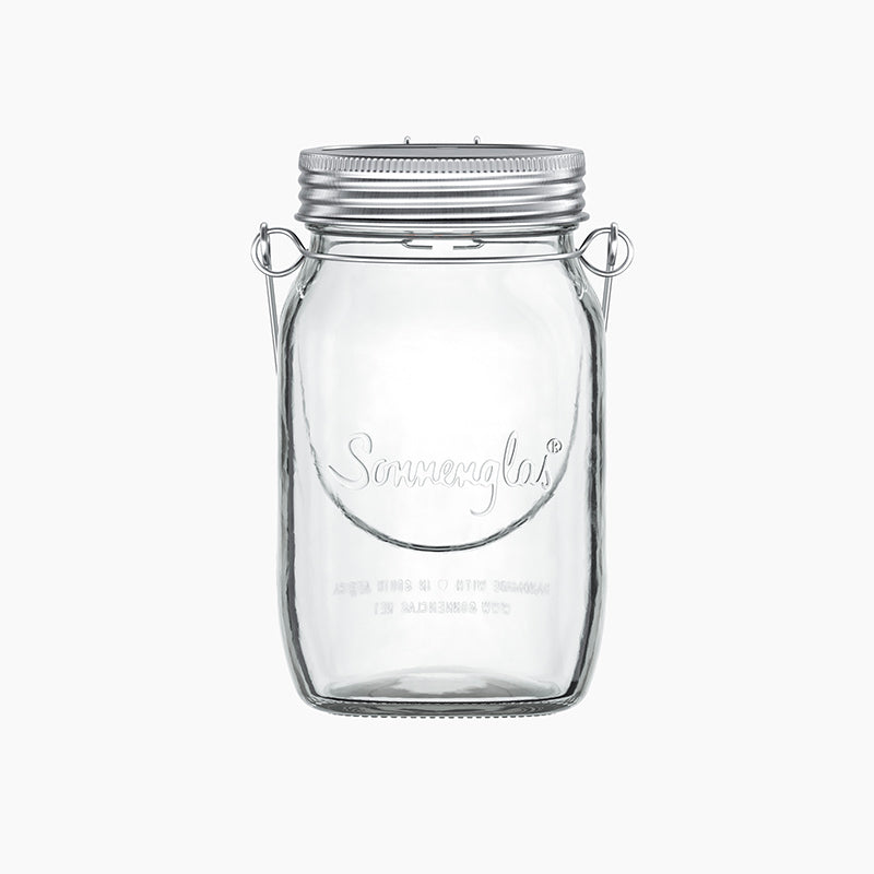 Lanterne Solaire SONNENGLAS Classic 1000ml - Fabriquée En Afrique Du Sud - USB, Lumière Chaude - Déco