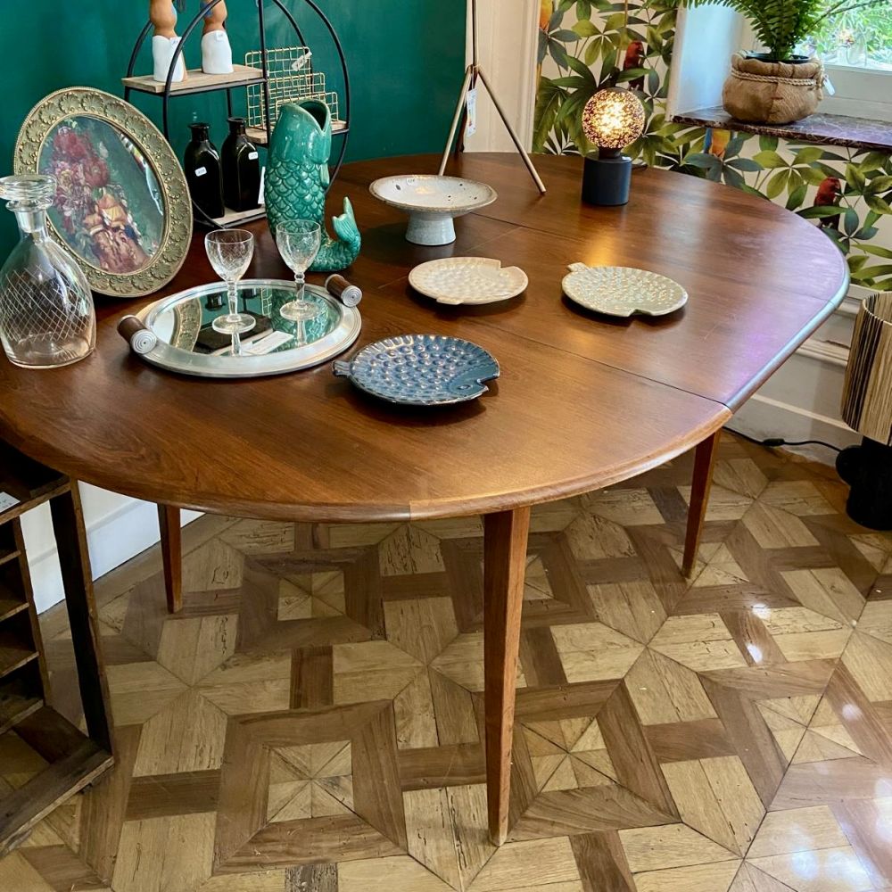 Table scandinave palissandre