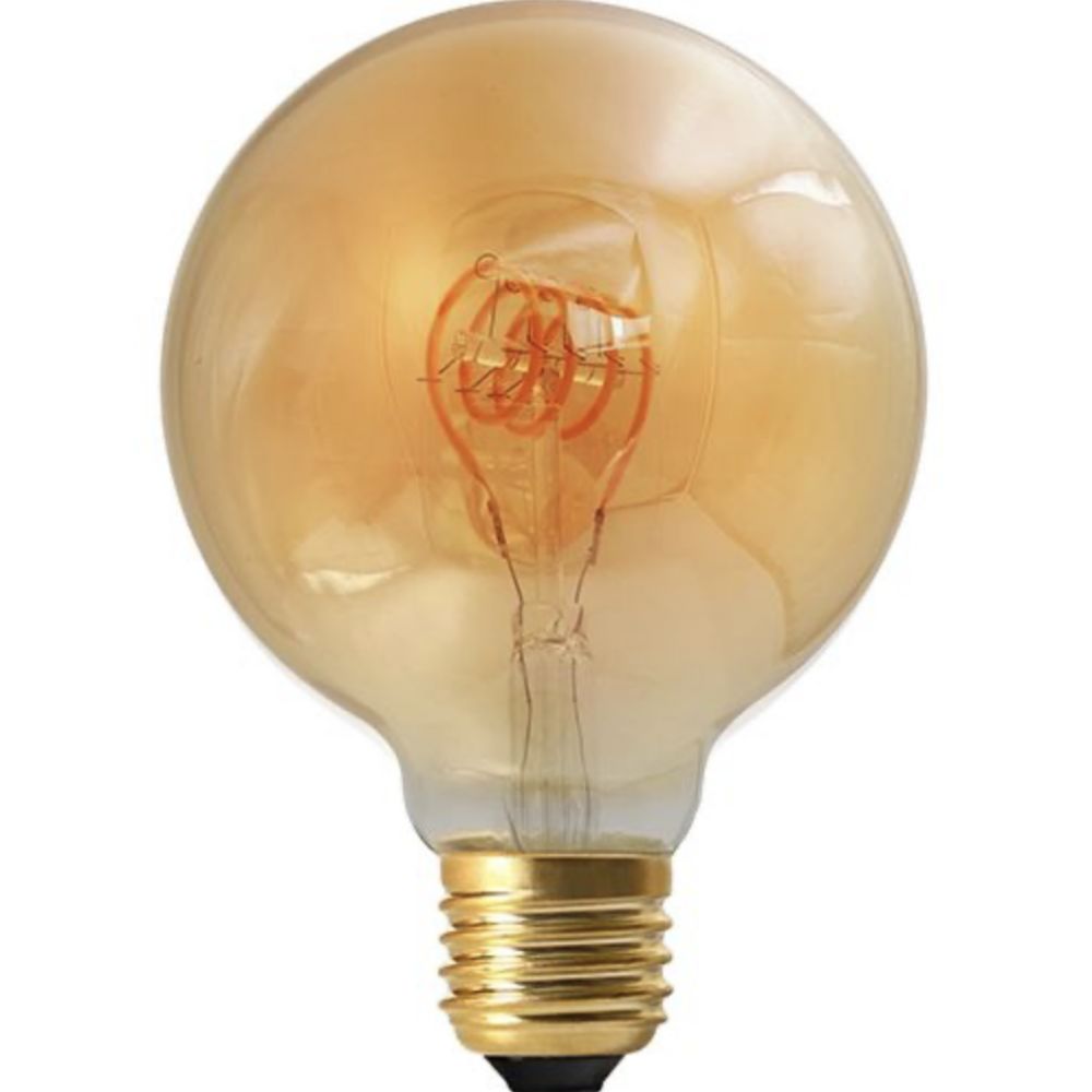 GLOBE G80 E27 AMBRÉE FILAMENT LOOPS 4W 270LM 2000K
