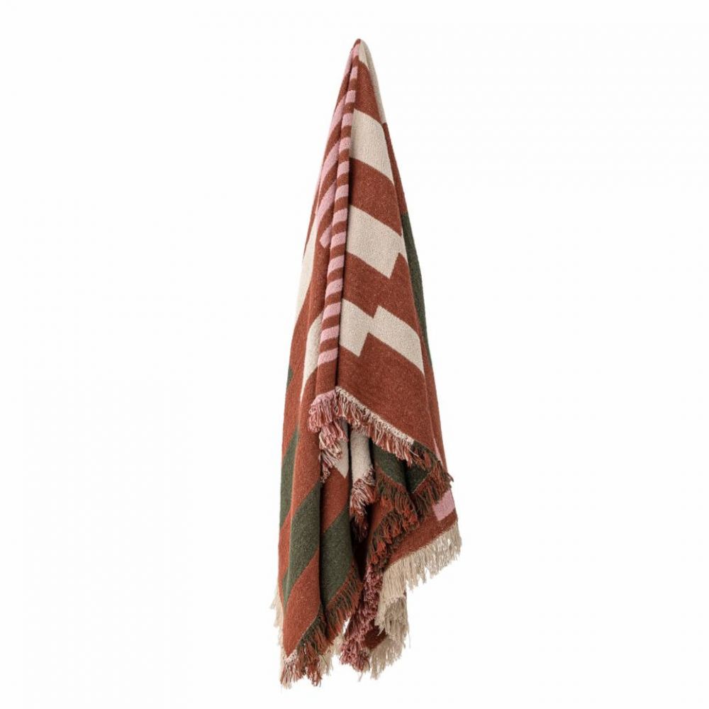 York Plaid, Marron, Coton recyclé