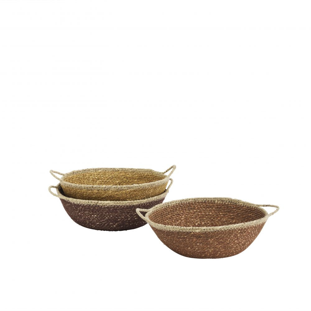 Panier seagrass avec poignées