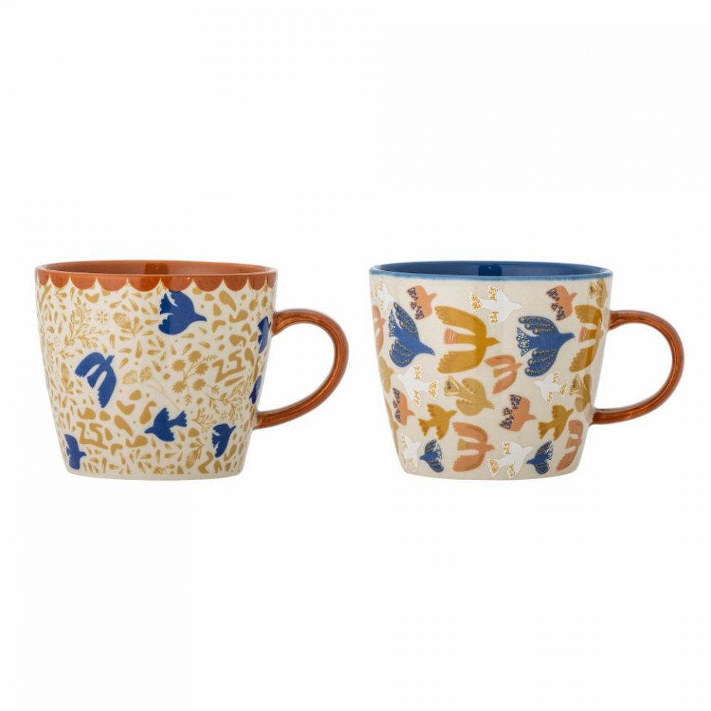 Anniversary Tasse, Multicolore, Grès