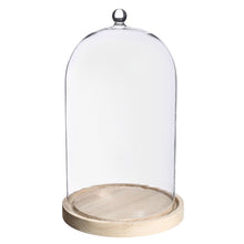 Charger l&#39;image dans la galerie, CLOCHE EN VERRE D17xH30 cm
