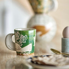 Charger l'image dans la galerie, Hezha Tasse, verte, Grès
