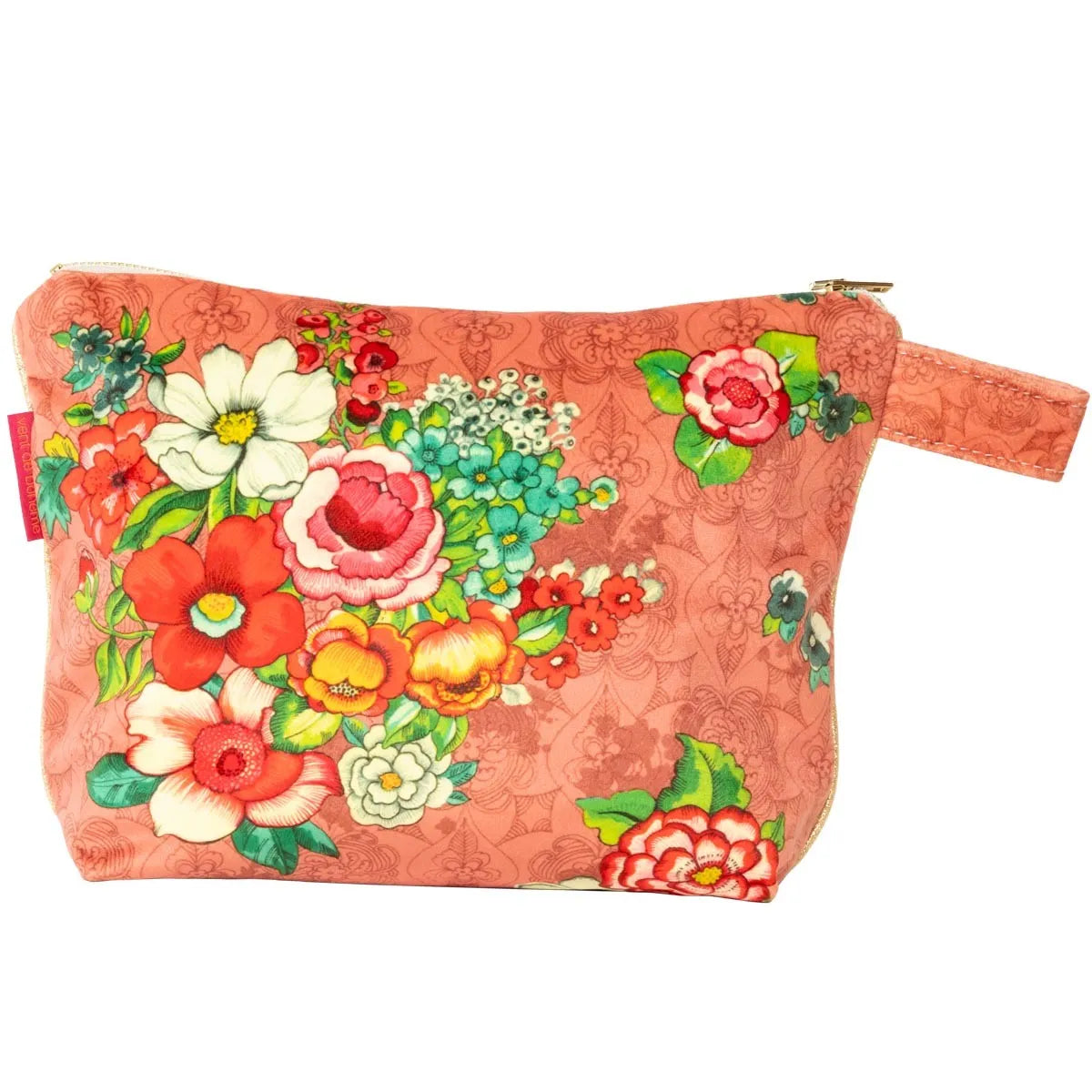 POCHETTE VELOURS HANAMI ROSE