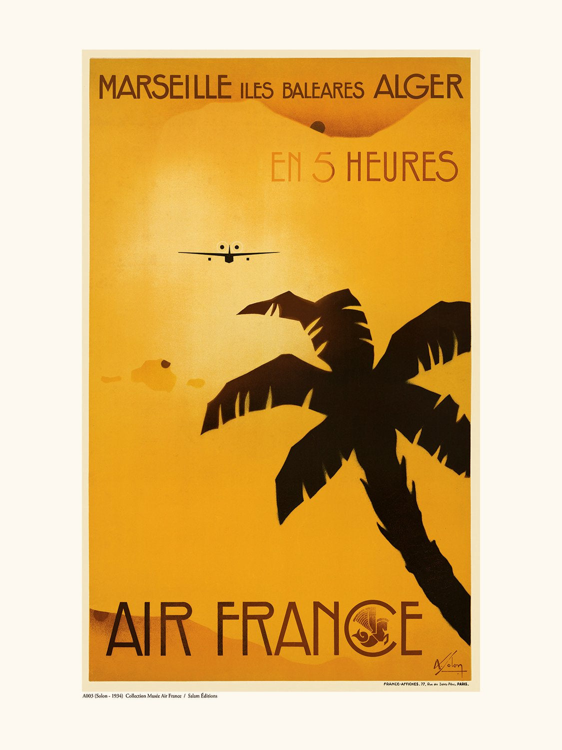 AFFICHE AIR FRANCE A003