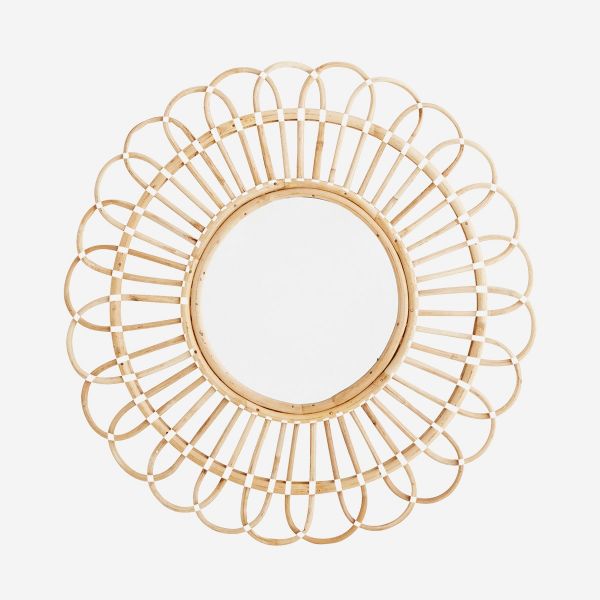 MIROIR ROND BAMBOO